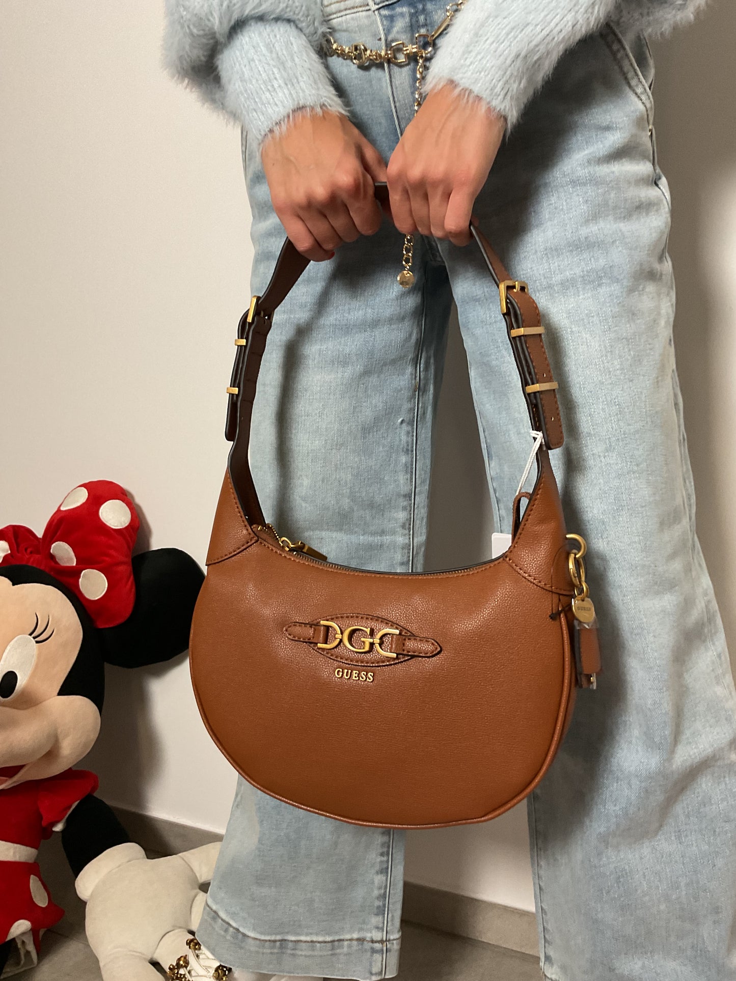 Borsa Guess Marrone A Spalla