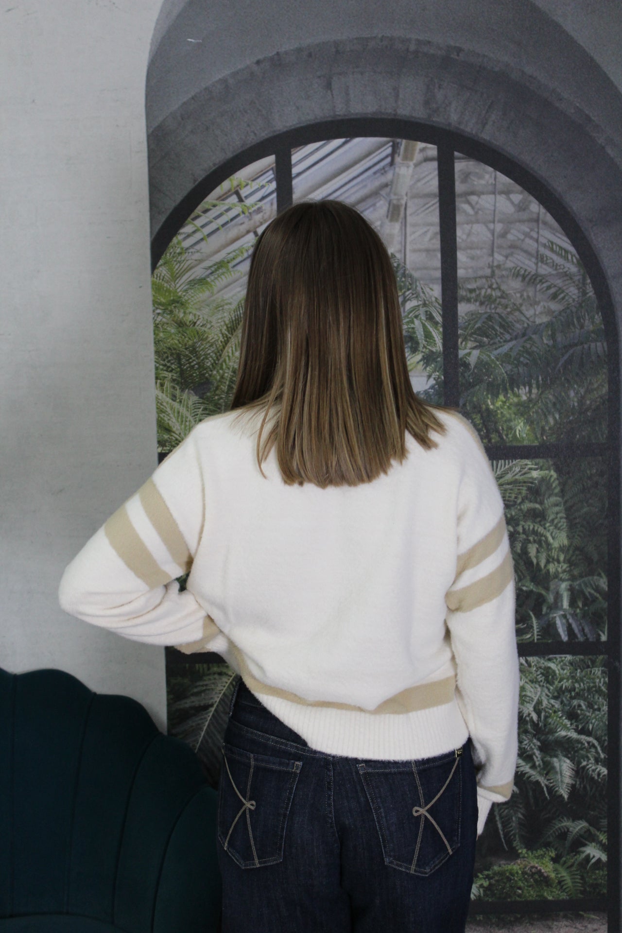 MAGLIONE GUESS SKI PANNA