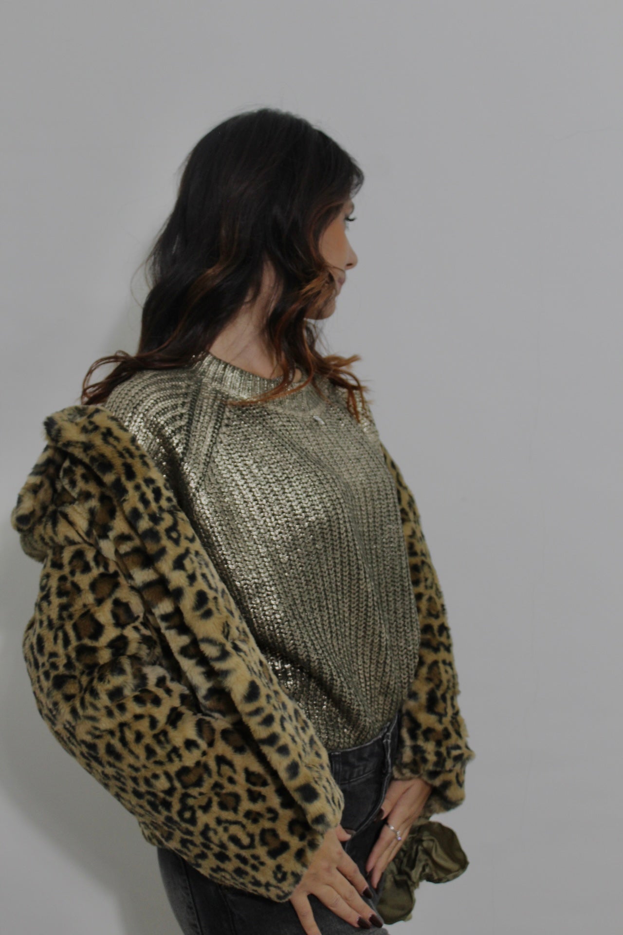 Ecopelliccia Guess Maculata