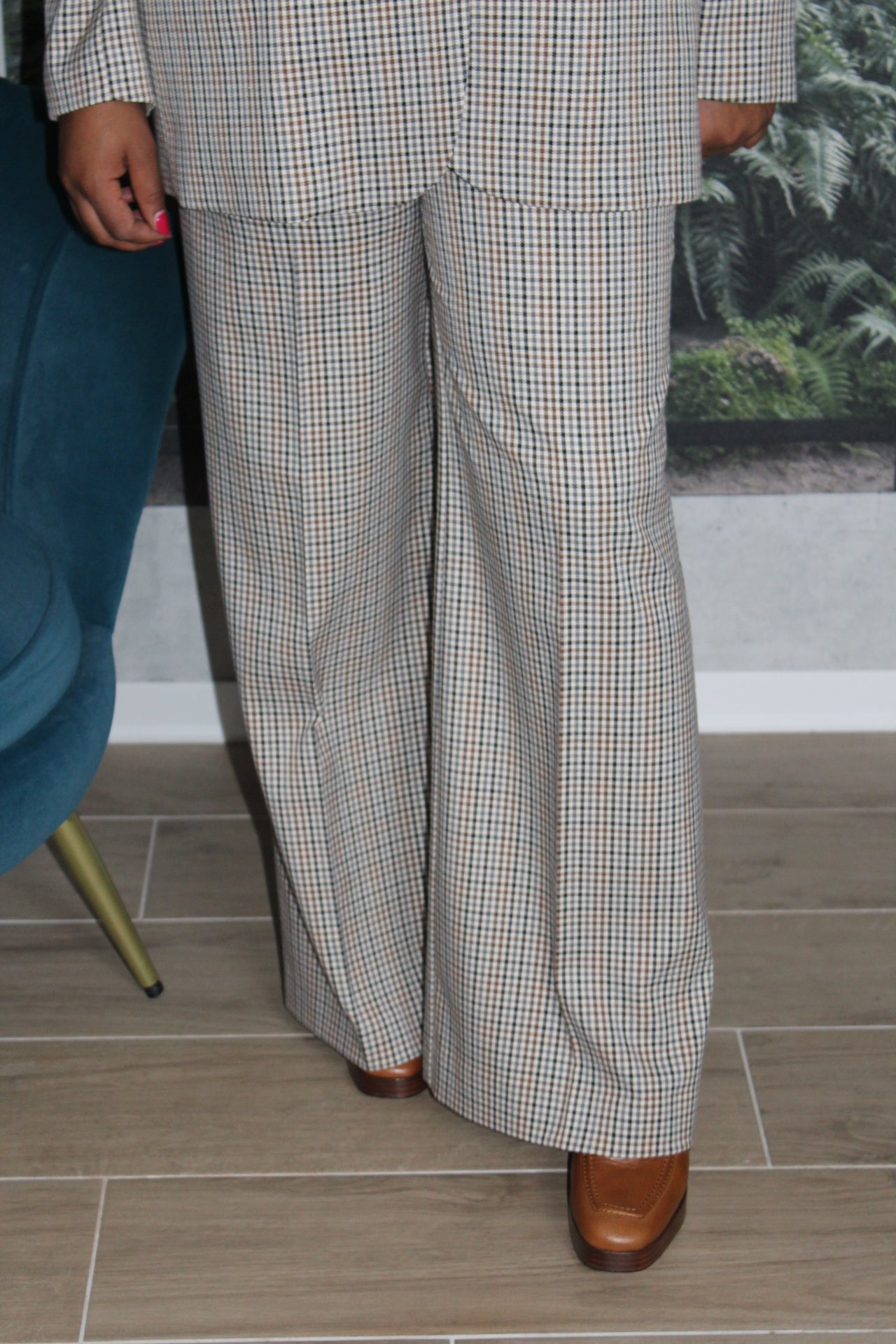 PANTALONE QUADRI TAILLEUR KAOS