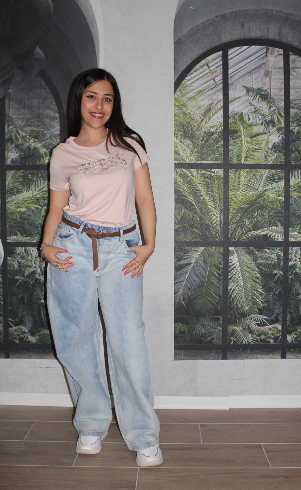 T-SHIRT GUESS ROSA