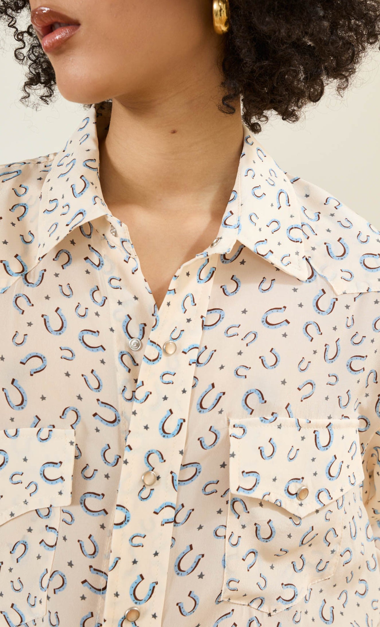 CAMICIA SOUVENIR FERRI DI CAVALLO