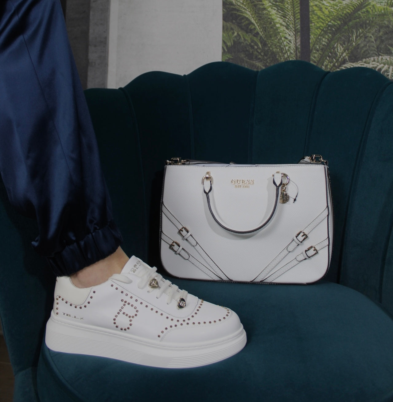 SNEAKERS BORCHIE TOSCA BLU
