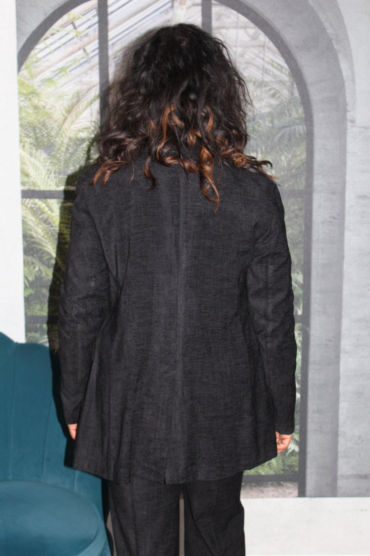 GIACCA TAILLEUR VELLUTO KAOS