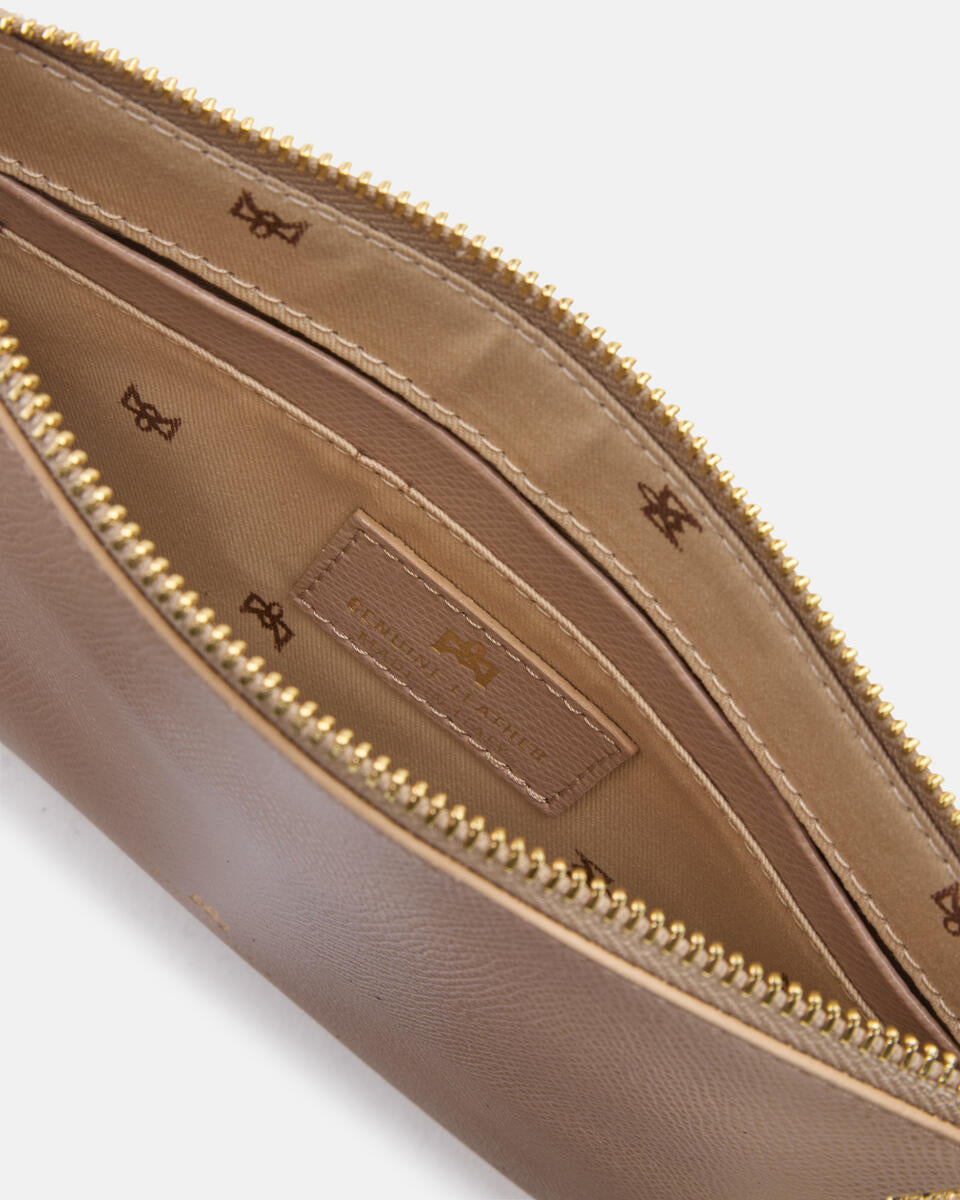 POCHETTE CUOIERIA FIORENTINA NUDE