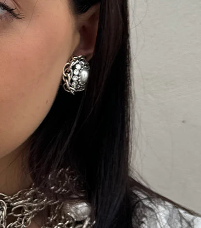 ORECCHINI INTRECCIO BIJOUX ESPRESSO