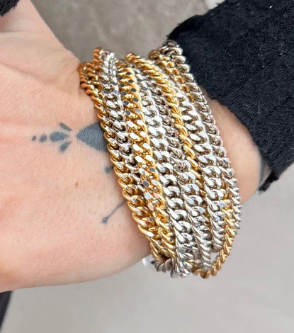 BRACCIALE GOLD AND SILVER BIJOUX ESPRESSO