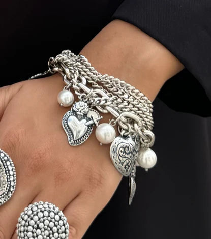 BRACCIALE CUORE SACRO BIG BIJOUX ESPRESSO