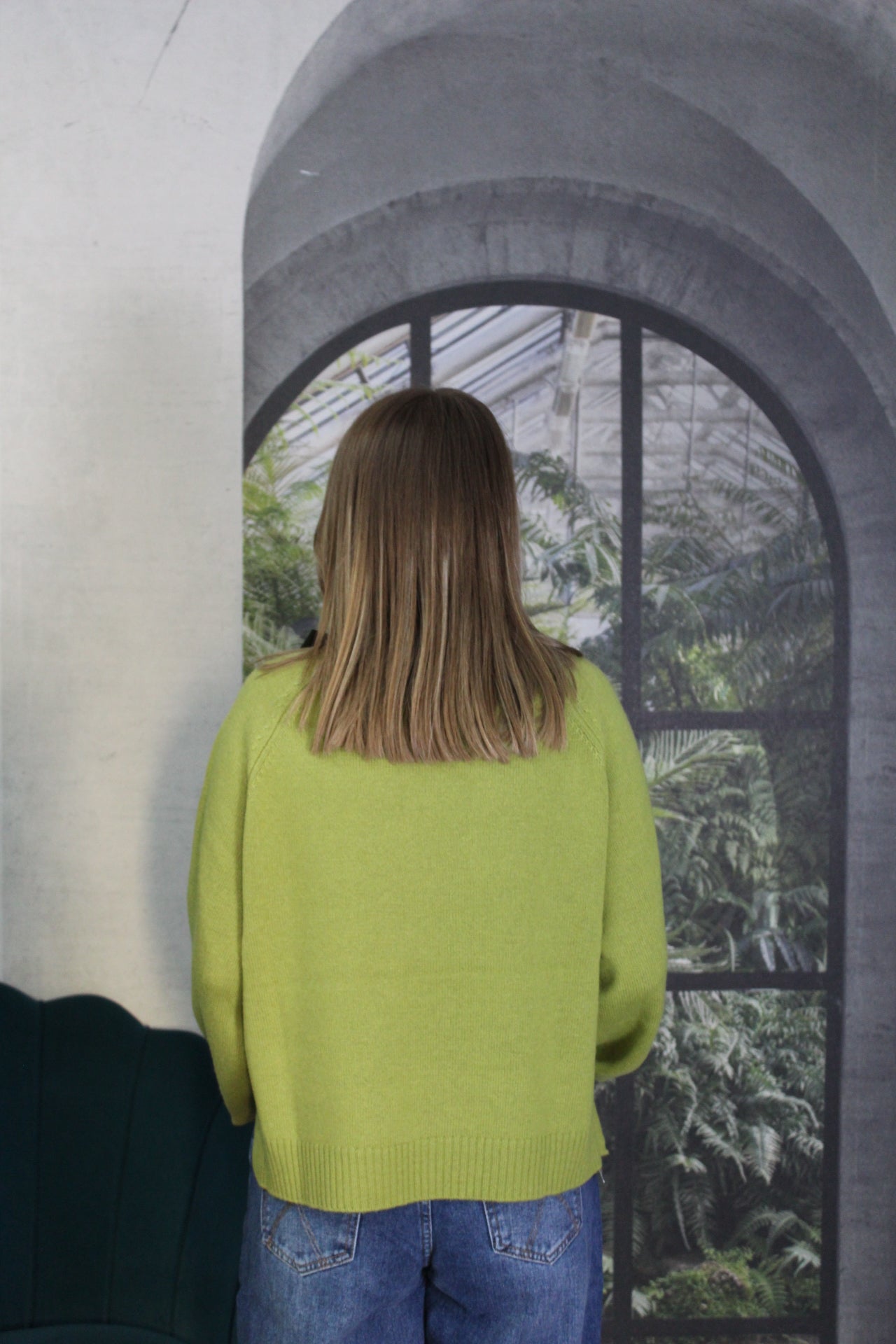 MAGLIONE ICONA VERDE