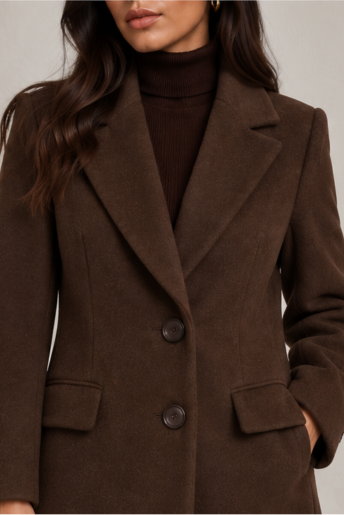 CAPPOTTO OVER/D MARRONE