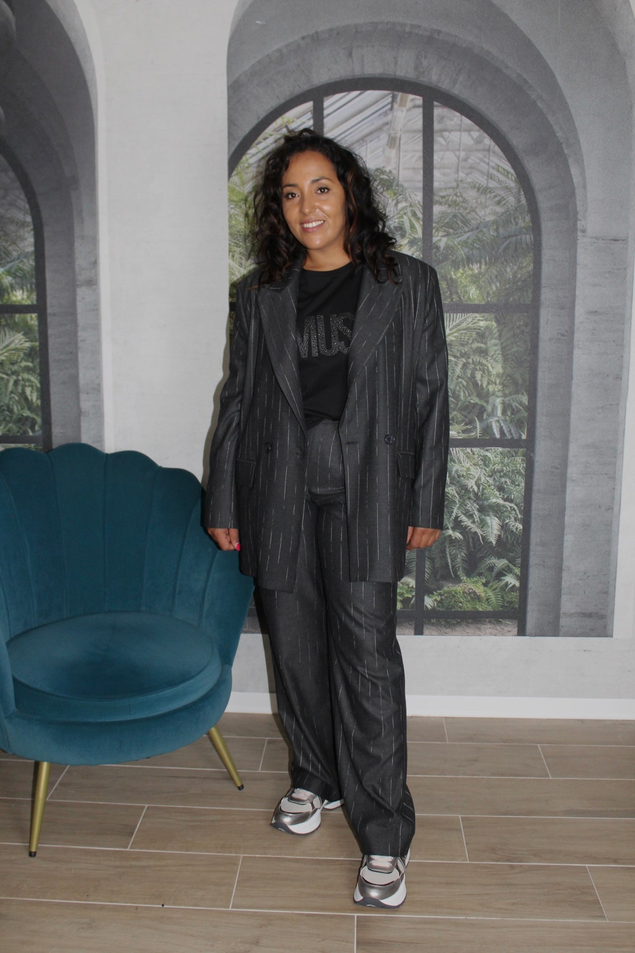 BLAZER GESSATO OVER /D