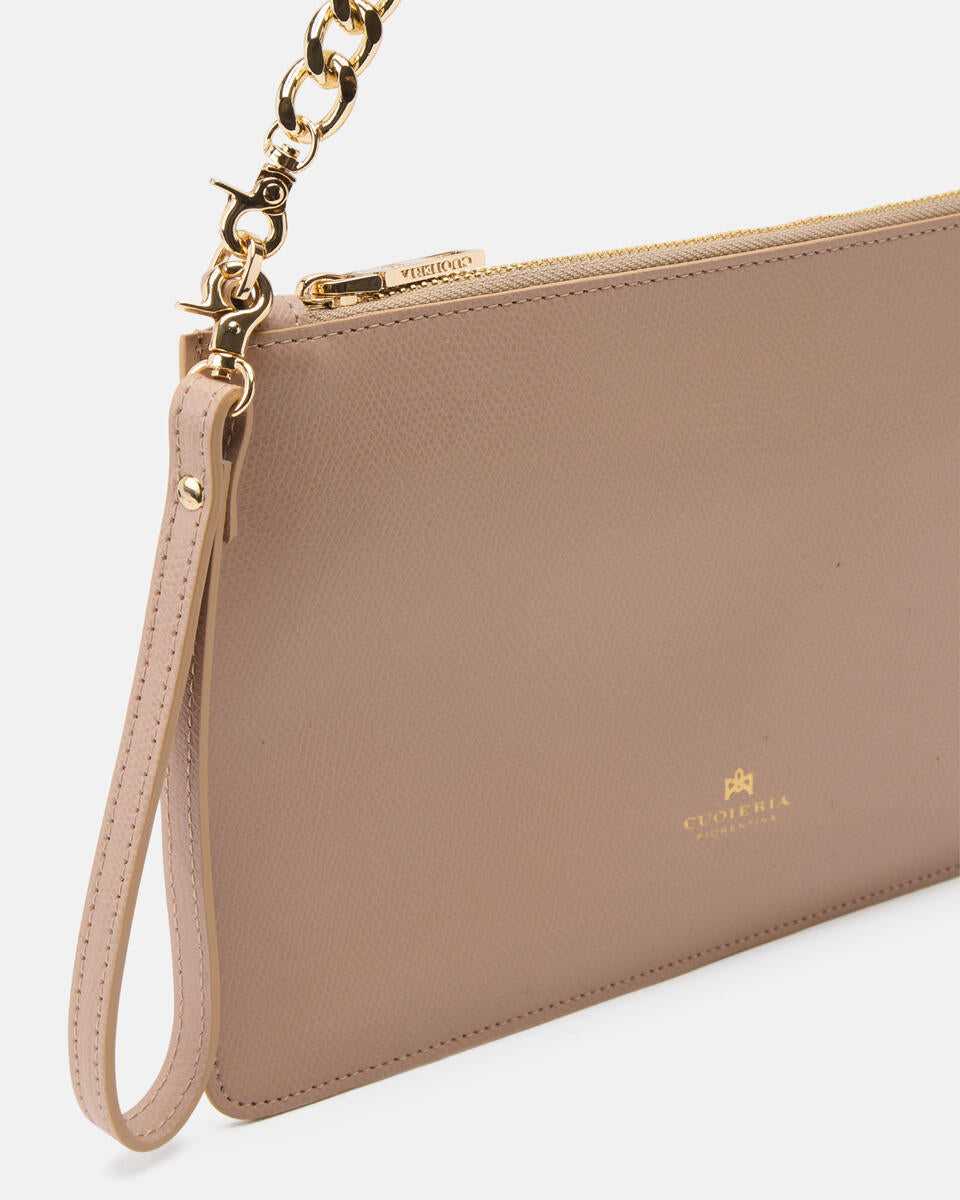 POCHETTE CUOIERIA FIORENTINA NUDE
