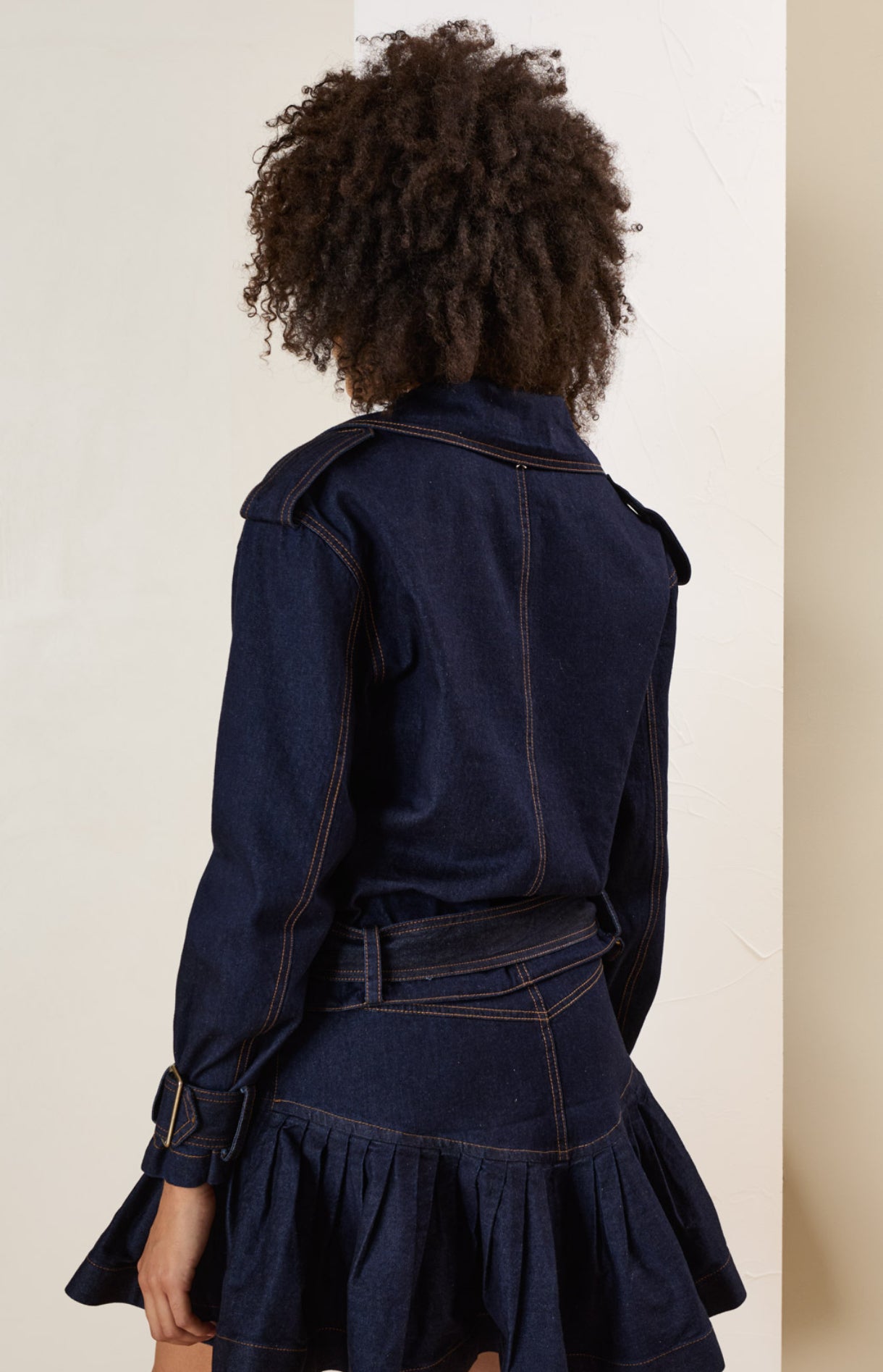 GIUBBOTTO SOUVENIR DENIM SCURO