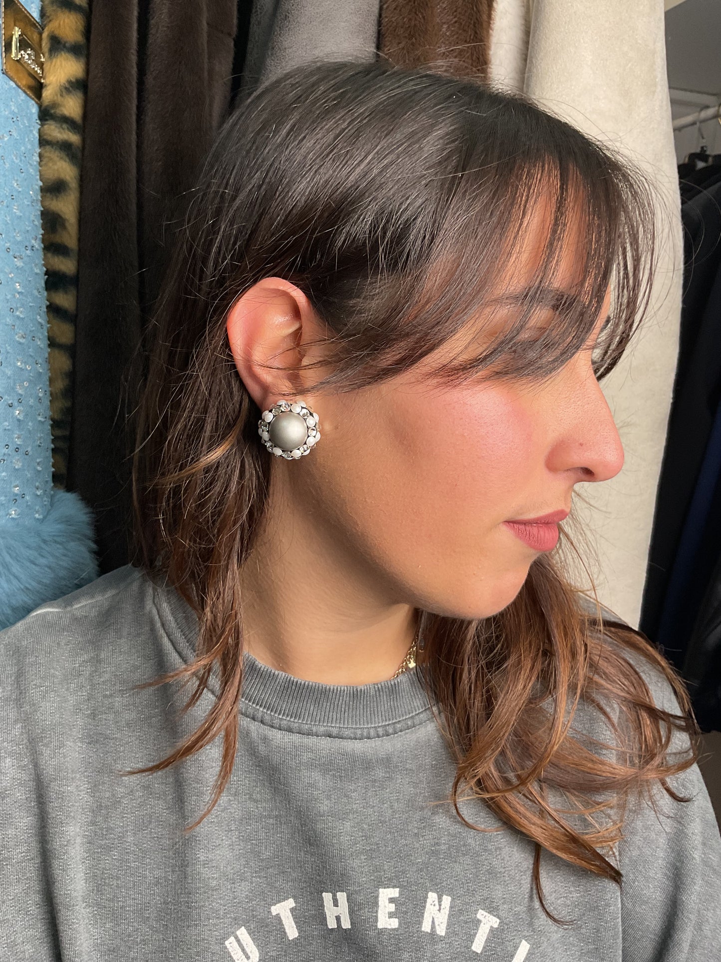 ORECCHINI PERLE SILVER