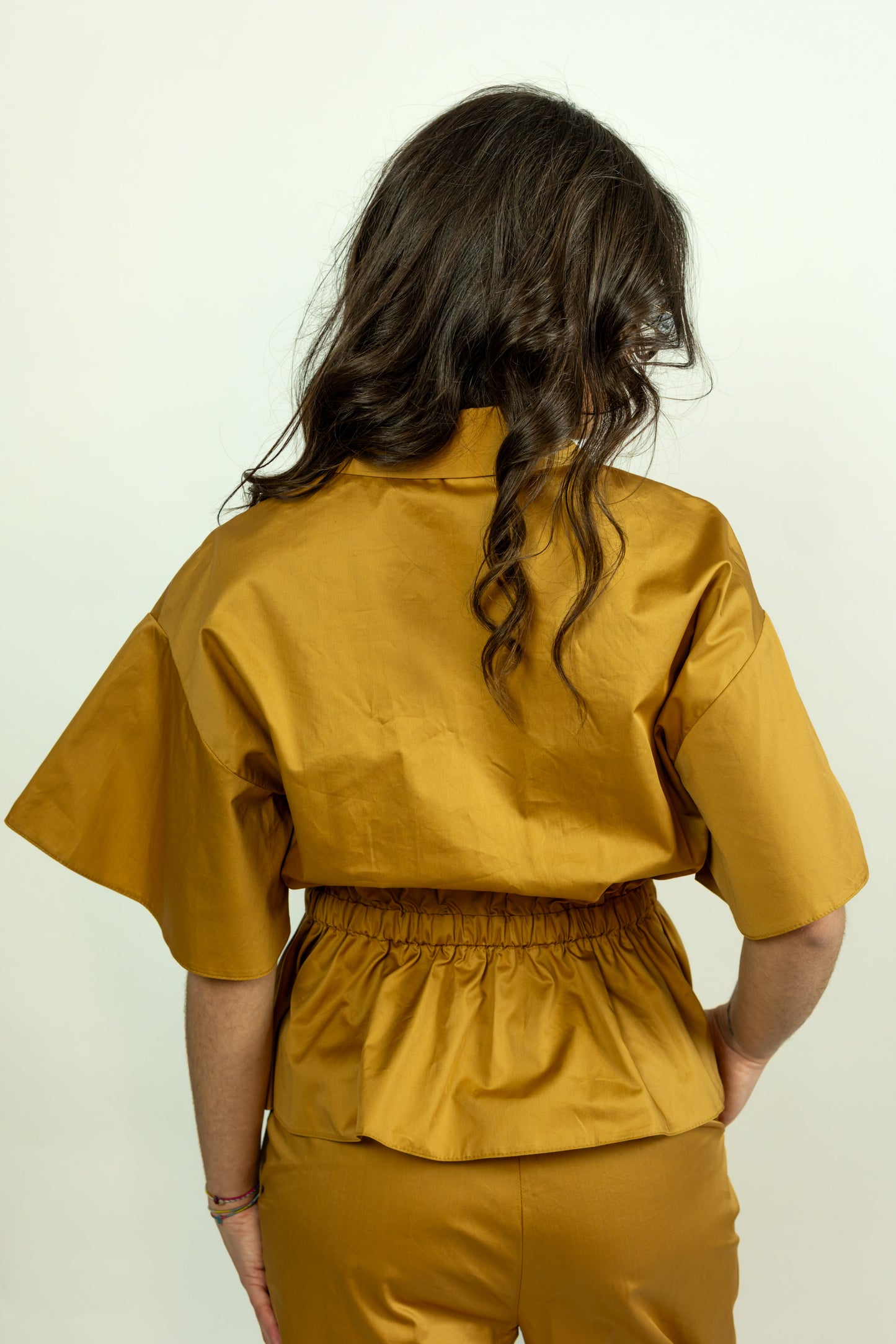 CAMICIA COMPLETO KAOS SENAPE