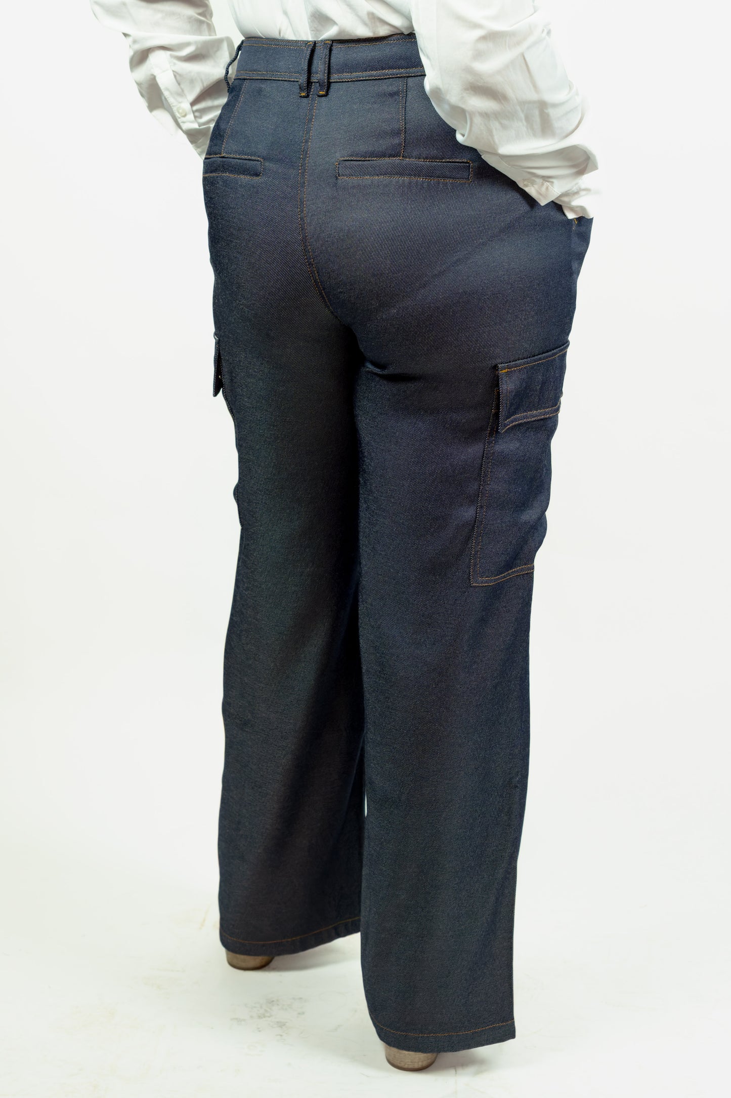 PANTALONE CARGO COMPLETO GUESS BLU