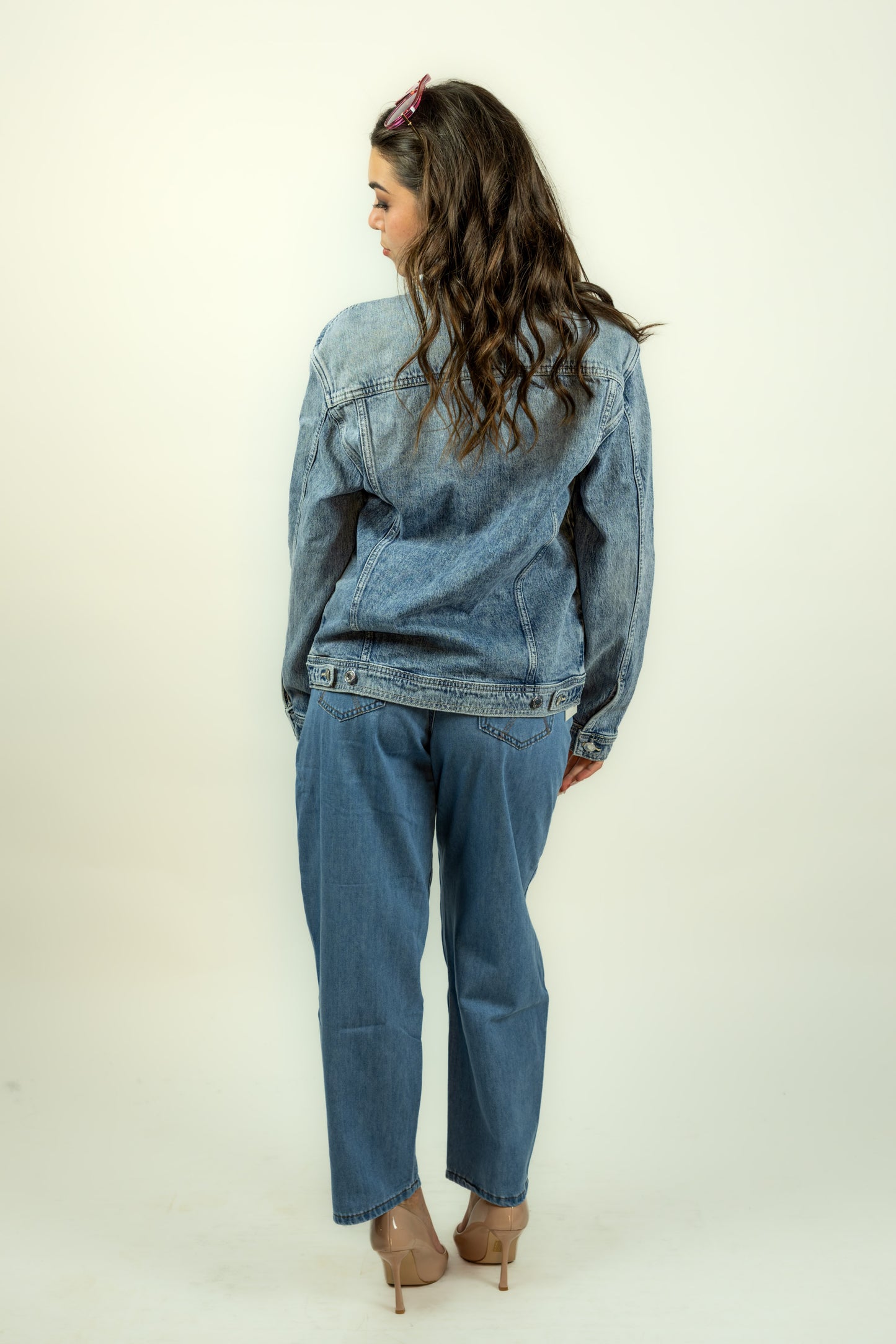 JEANS BALLOON FIT SVEVA AZZURRO KAOS