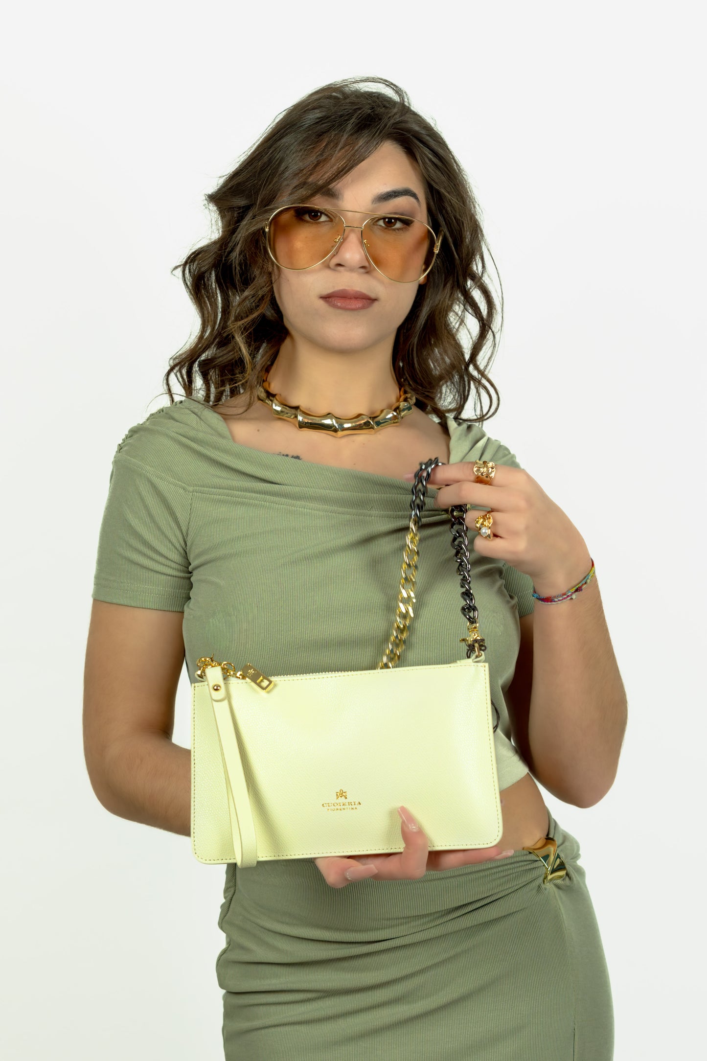 ALICE POCHETTE MEDIA CUOIERIA FIORENTINA