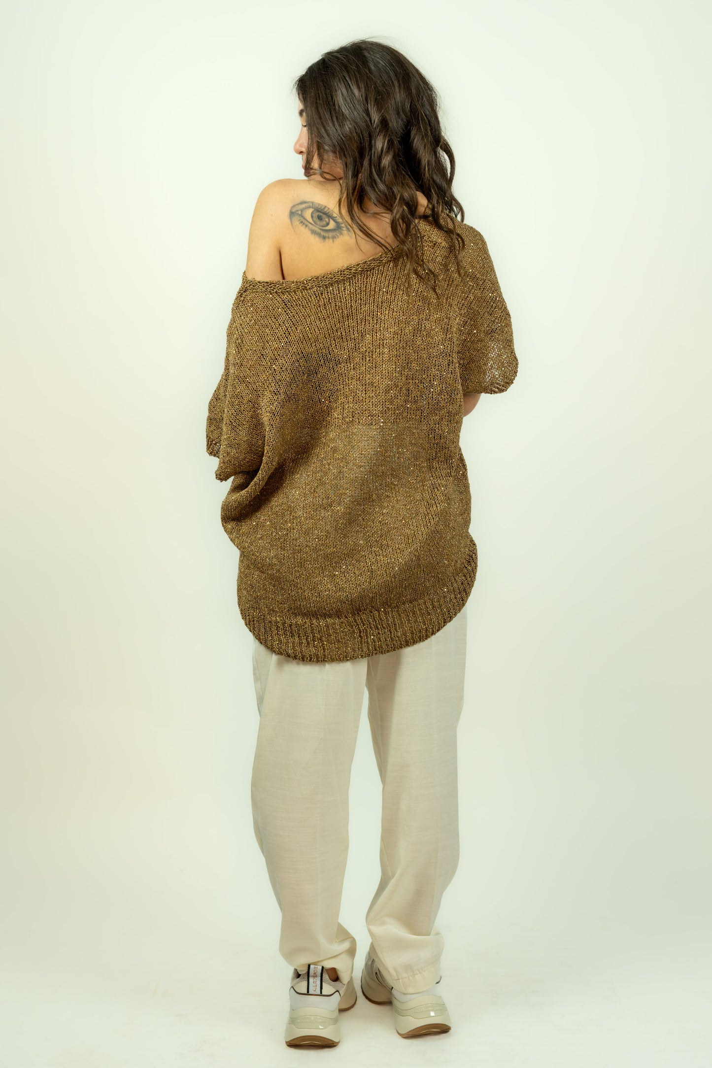MAGLIA CON PAILLETTES ICONA