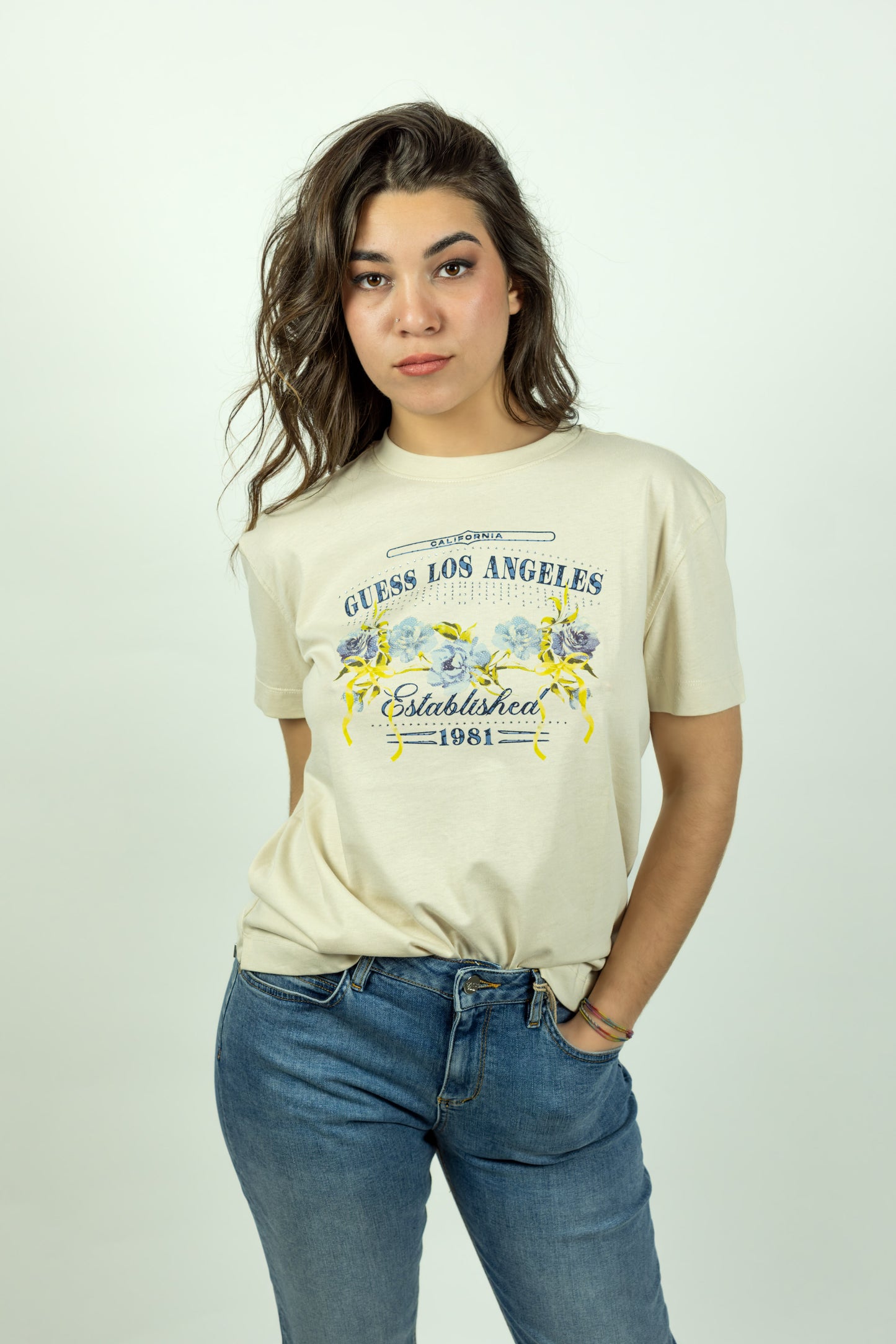 T-SHIRT GUESS STAMPA LOS ANGELES