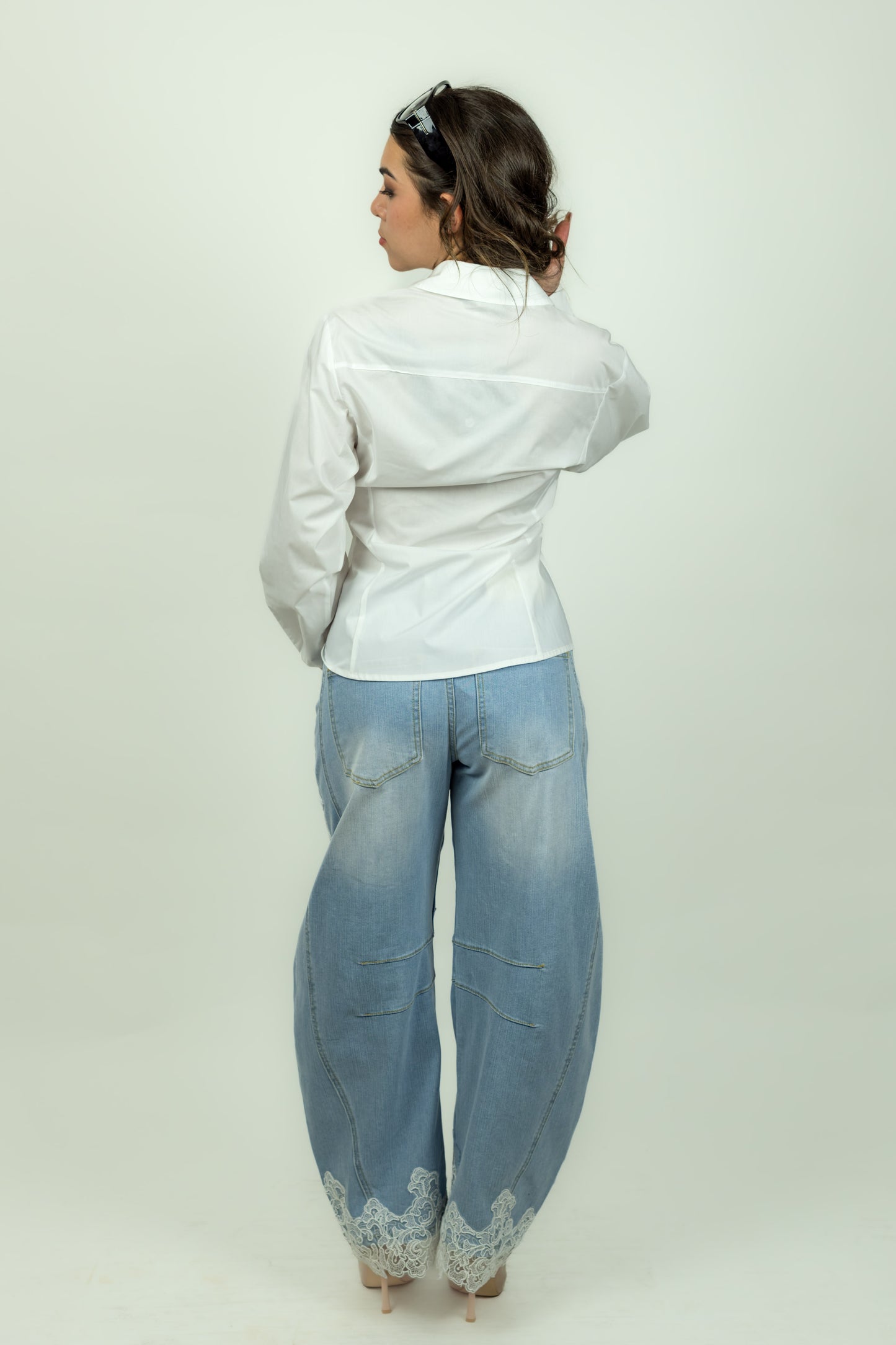 CAMICIA BIANCA CON PENCE ICONA