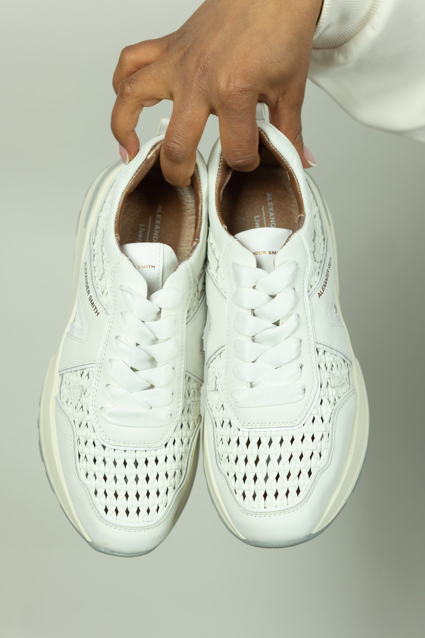 SNEAKERS ALEXANDER SMITH LIVERPOOL BIANCHE