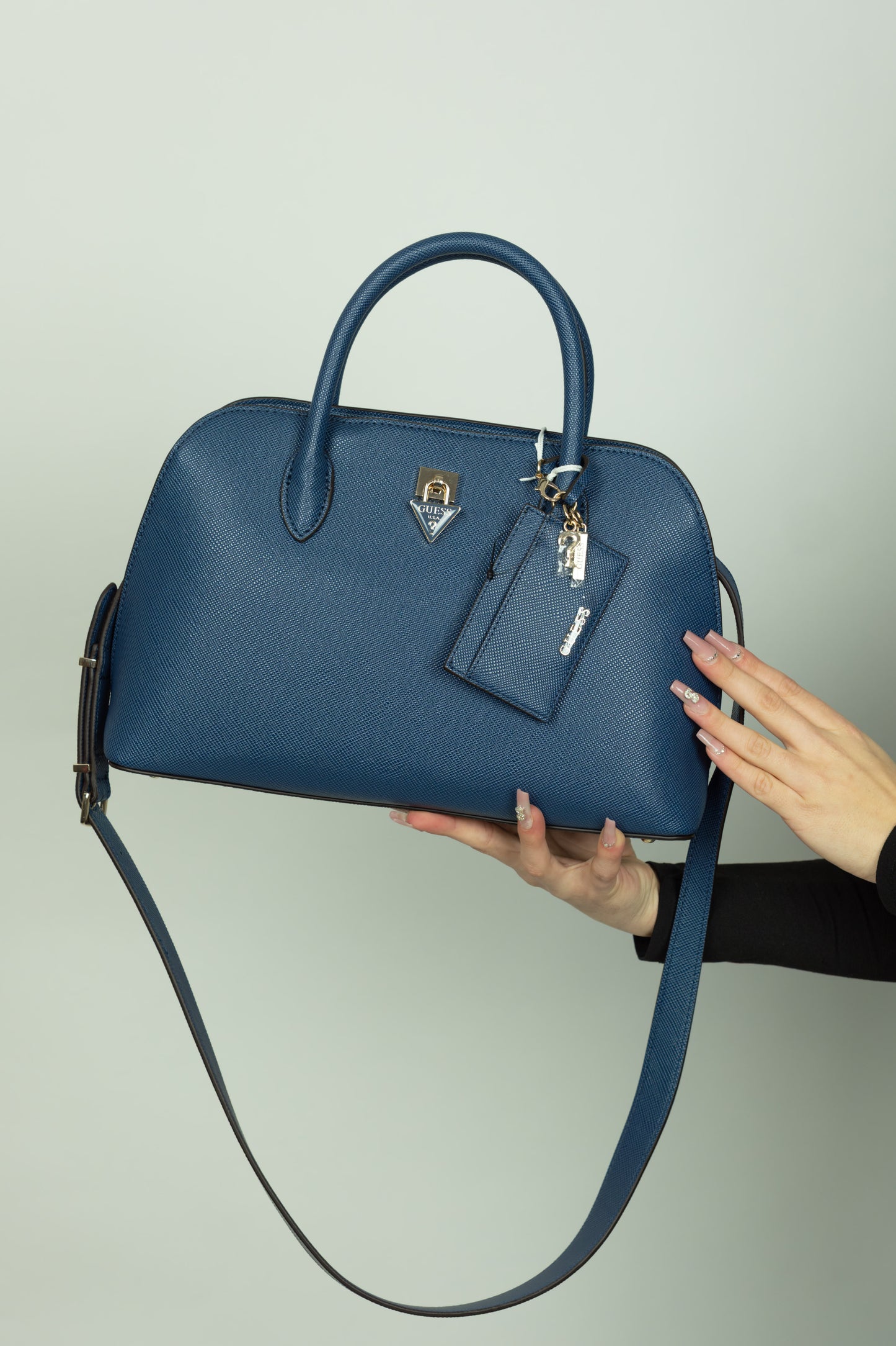 BORSA GUESS BLU TRACOLLA