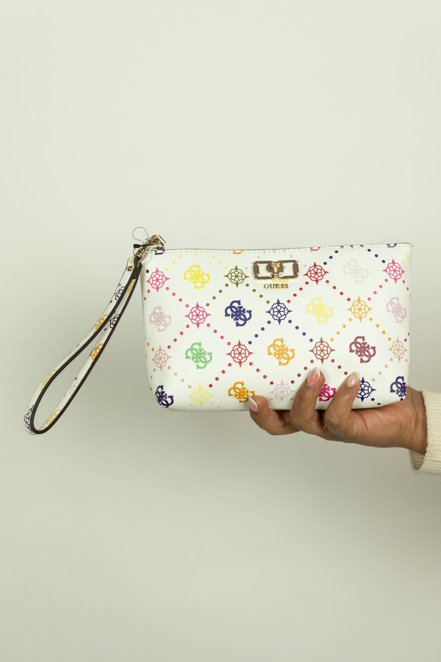 POCHETTE GUESS LOGATA MULTI COLOR