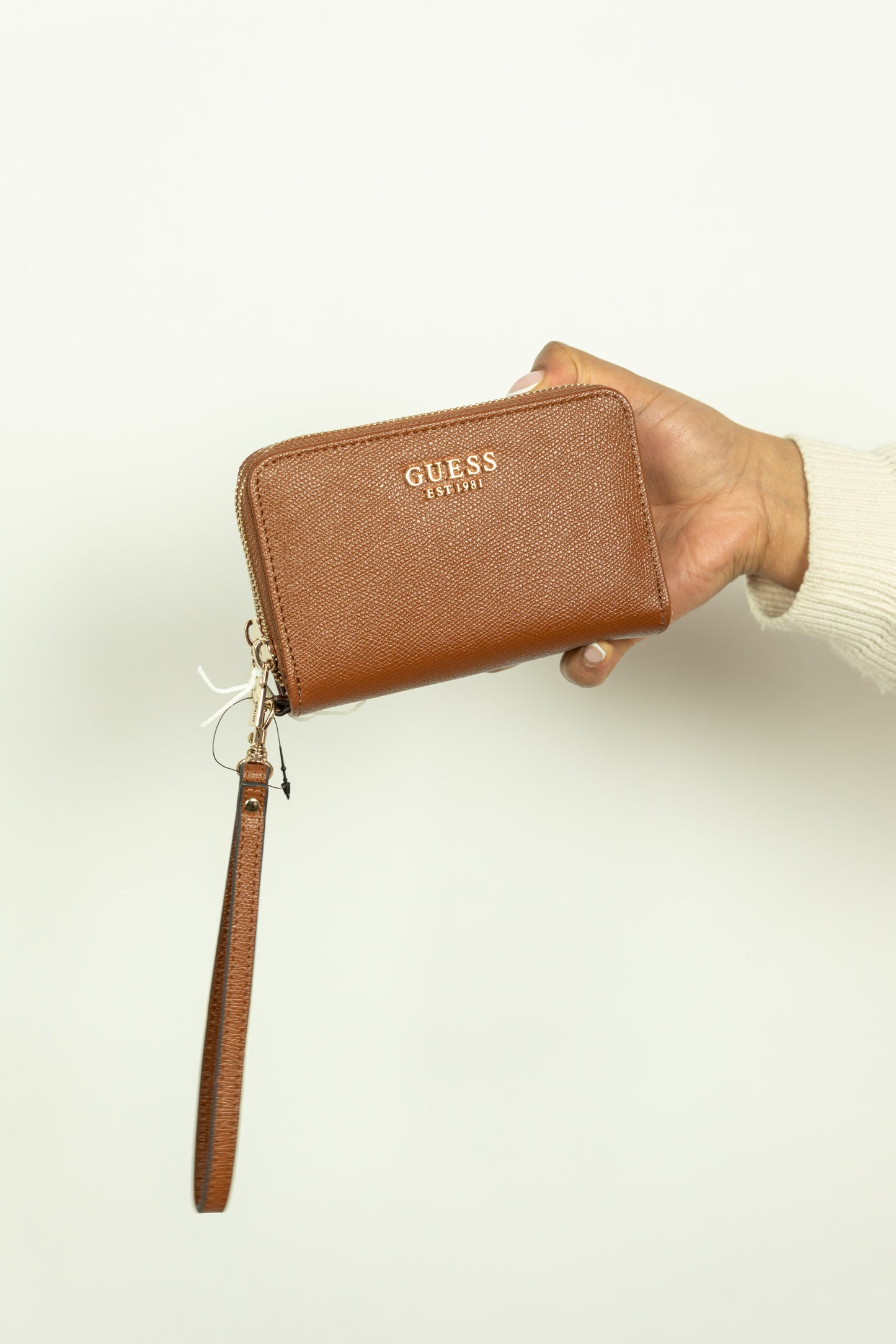 PORTAFOGLIO GUESS MARRONE E NERO