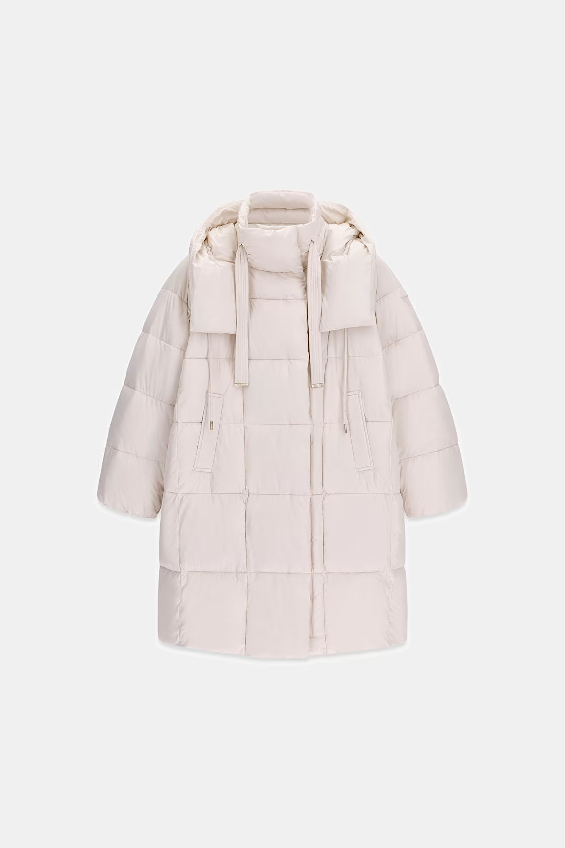 PIUMINO GUESS BIANCO MEDIA LUNGHEZZA