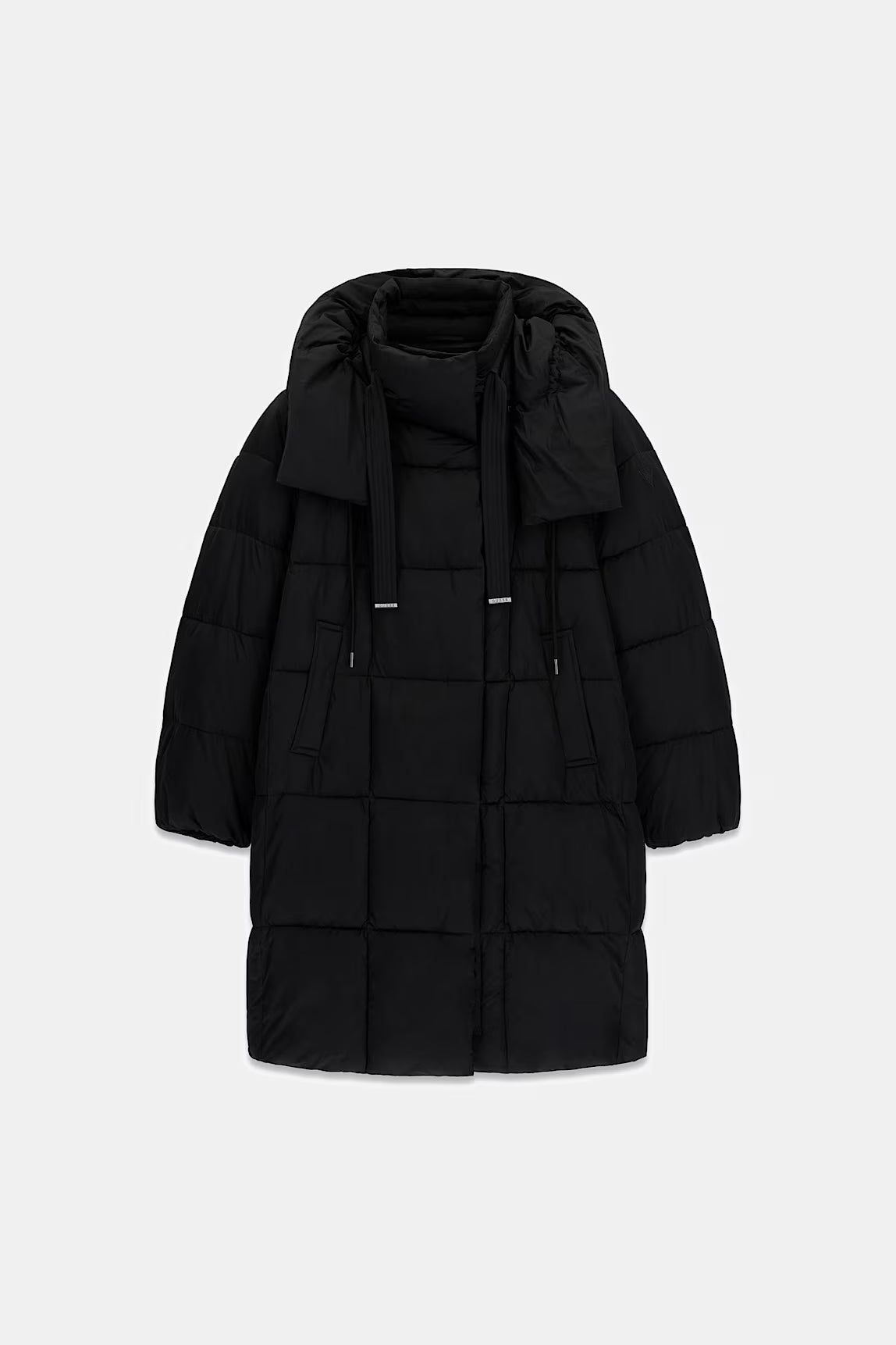 PIUMINO MEDIA LUNGHEZZA GUESS NERO