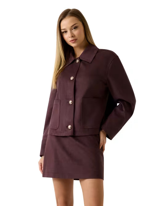 GRACE SUEDE GIACCA GUESS