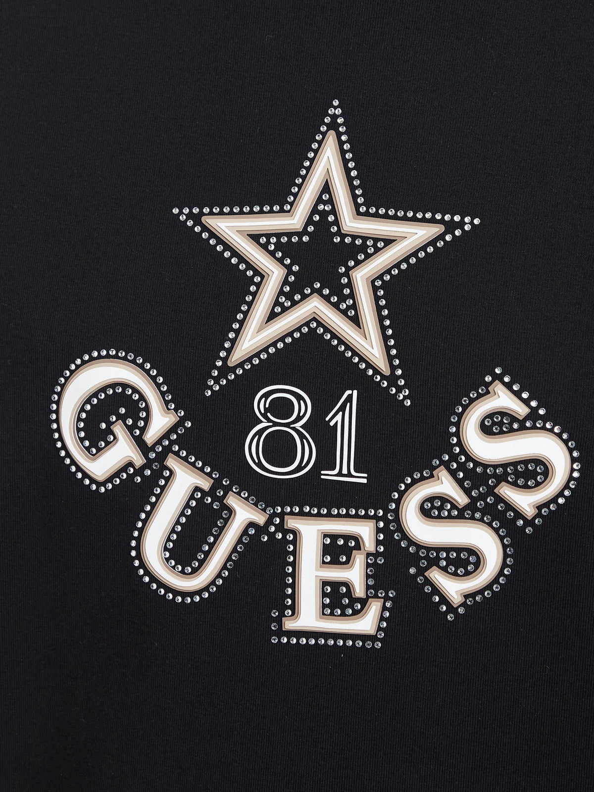 ELETTRA T-SHIRT GUESS NERA
