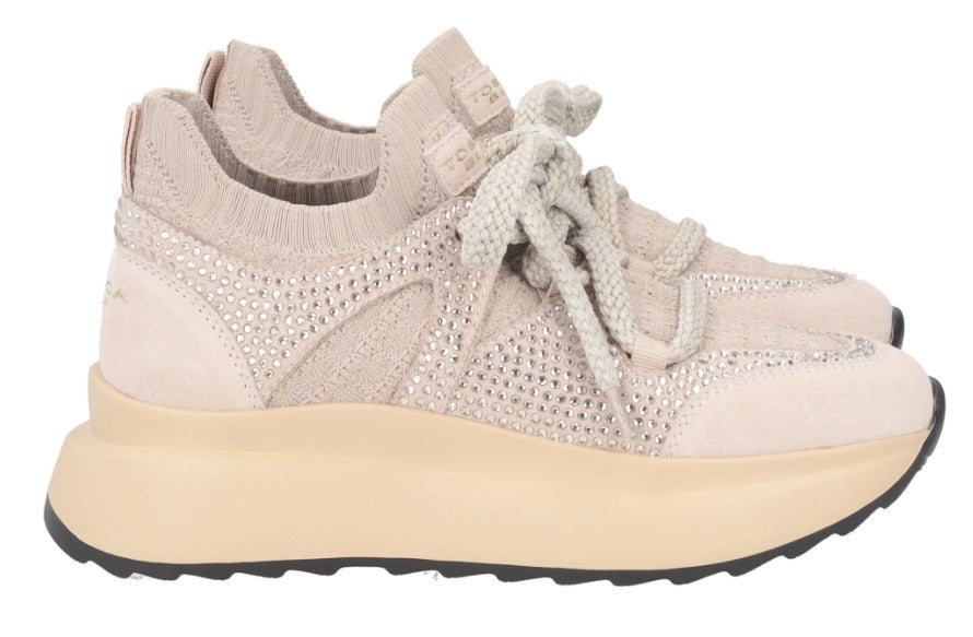 SNEAKER CHILL OUT CON MICROSTRASS TOSCA BLU