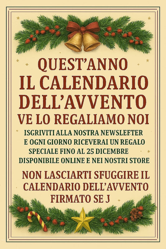 Calendario dell'avvento firmato Se.J