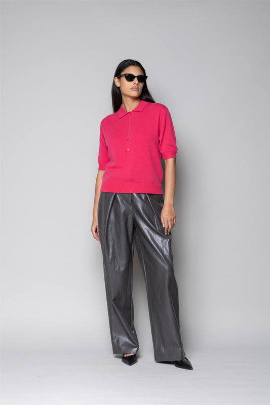 PANTALONI KAOS IN SIMIL PELLE BALLOON