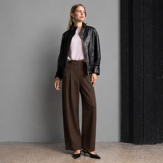 PANTALONE BALLOON MARRONE KAOS