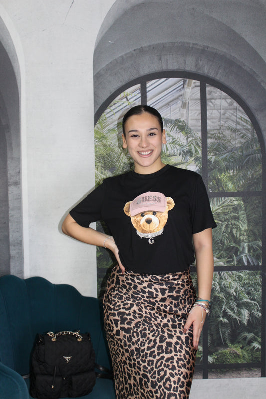 T-SHIRT ORSACCHIOTTO GUESS