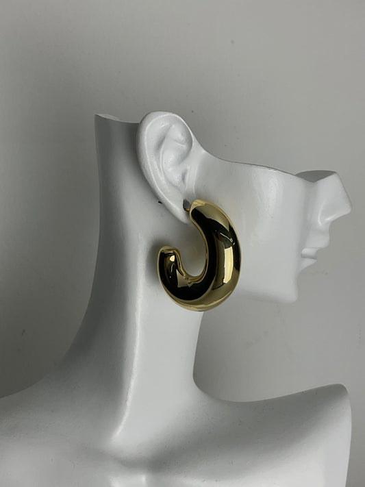 ORECCHINI MEZZA LUNA GRANDE