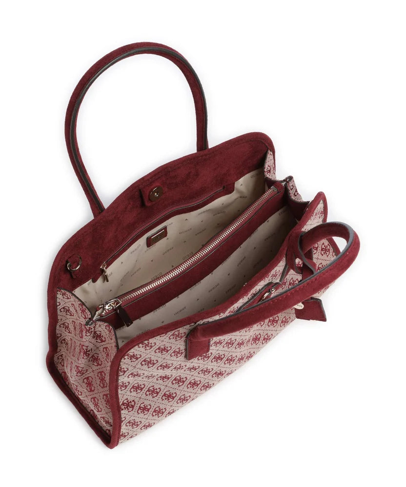 BORSA GUESS LOGATAV MERLOT SAMANTHA