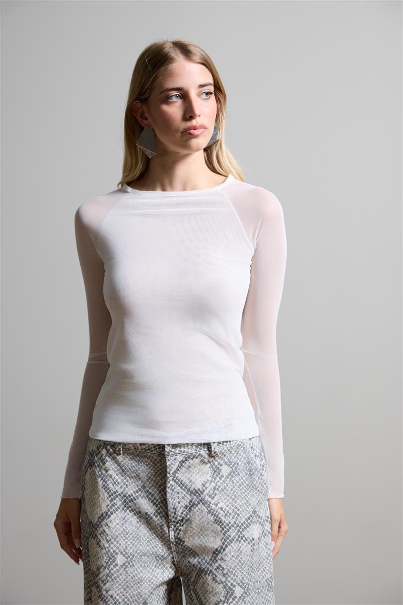 MAGLIA TRASPARENTE KAOS