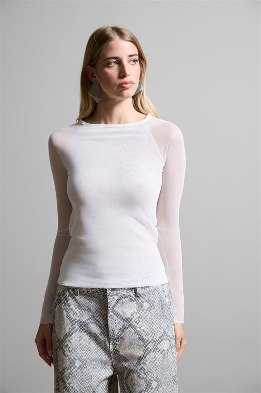 MAGLIA TRASPARENTE KAOS