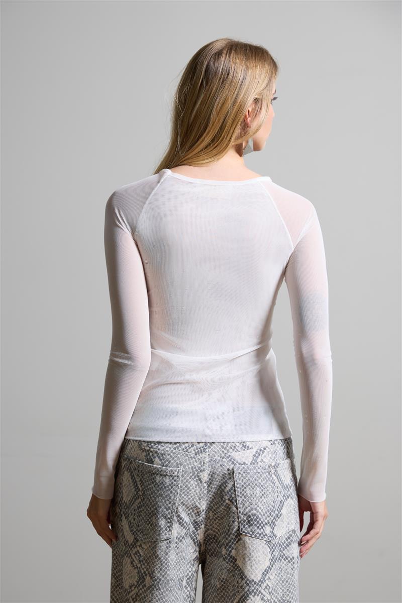 MAGLIA TRASPARENTE KAOS