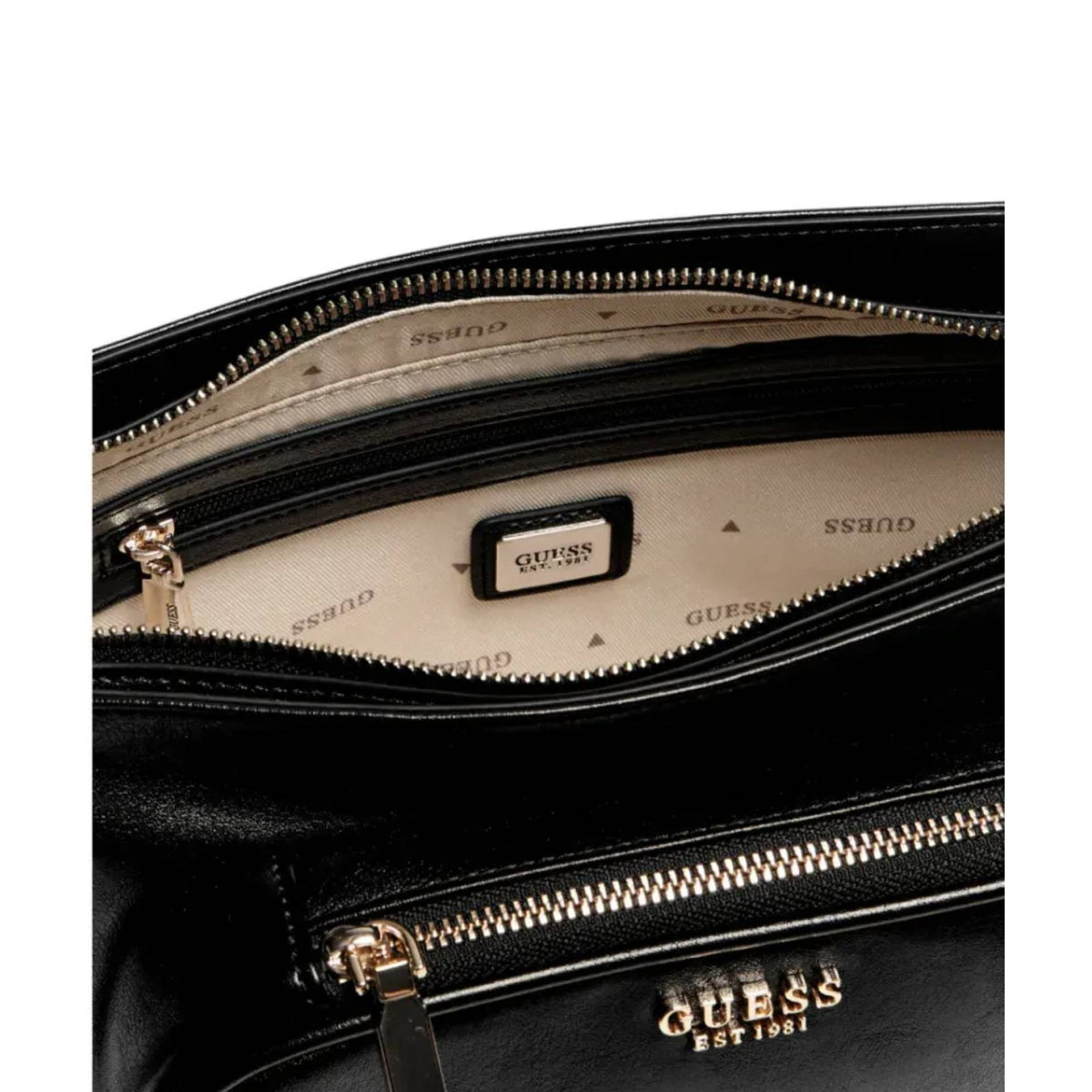 BORSA A SPALLA GUESS NERA