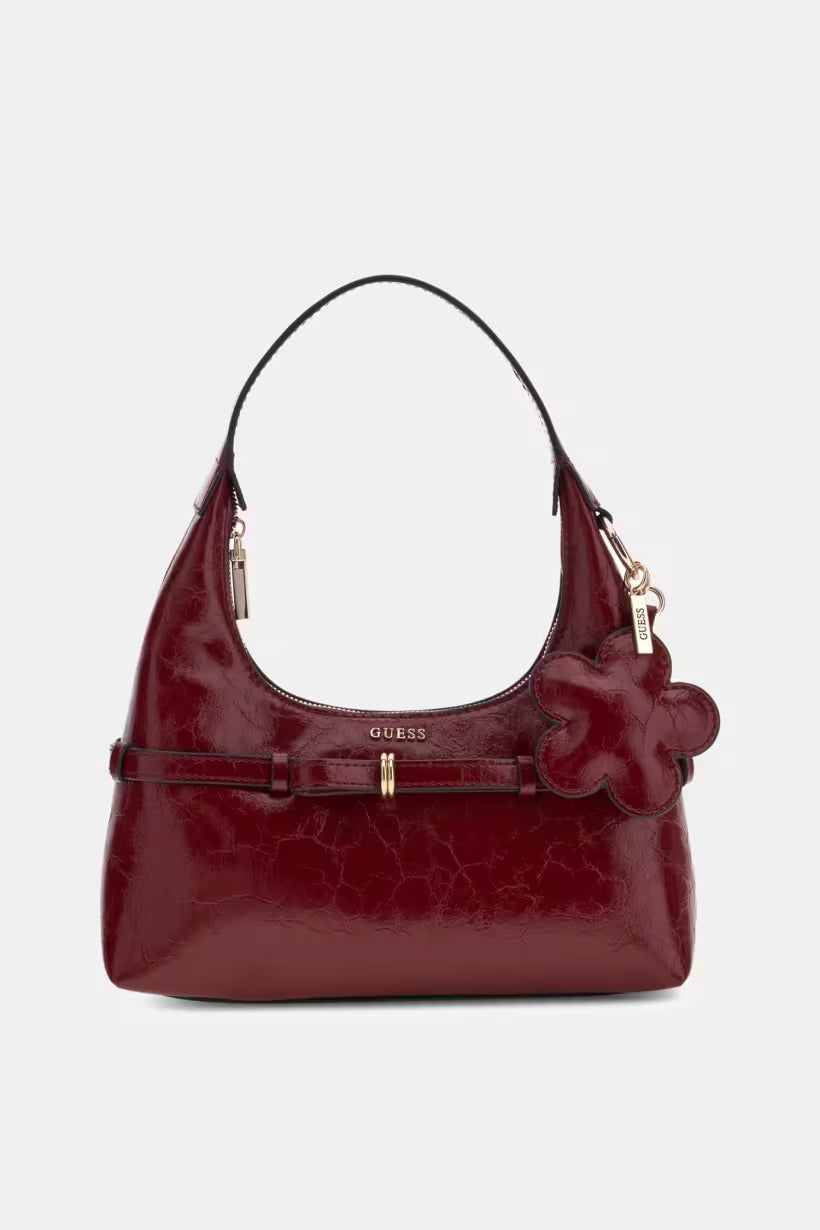 BORSA GUESS TAYLOR MINI ROSSA HOBO