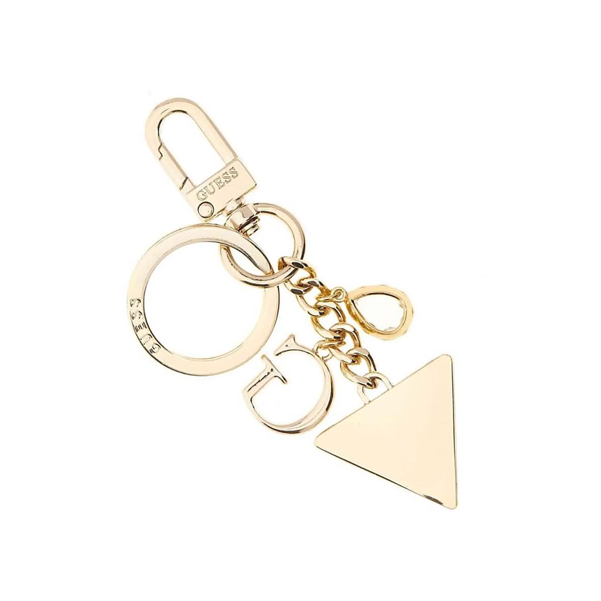 PORTACHIAVI GUESS KEYRING NERO