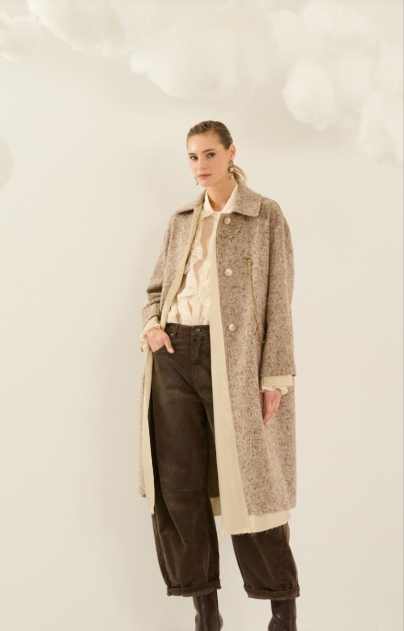 CAPPOTTO SOUVENIR LUNGO CASHA SALE E PEPE