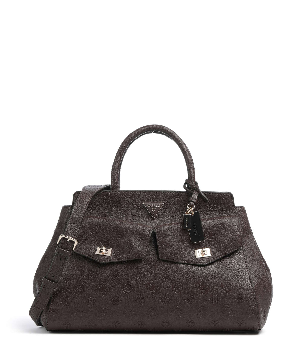 BORSA BLAKE LARGE GUESS MARRONE