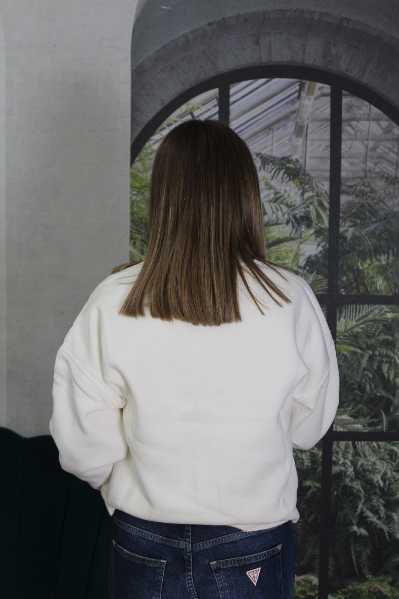 FELPA PANNA GUESS LOGO 4G