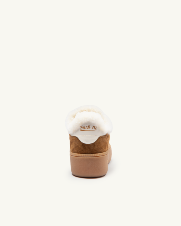 SNEAKERS BACK 70 XXL CAMOSCIO MARRONE BURRO 70